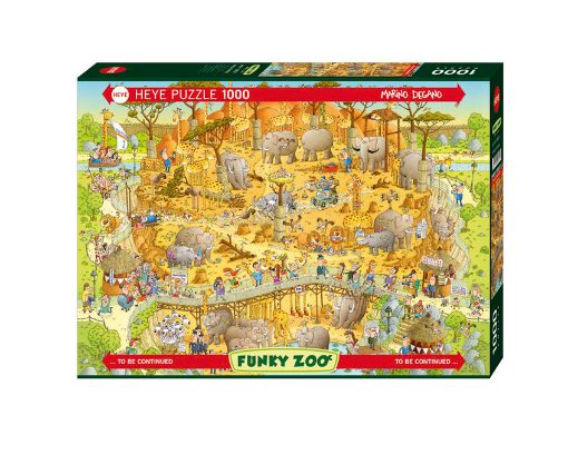 Picture of HEYE  jigsaw puzzles 动物园 拼图 1000片 50*70cm