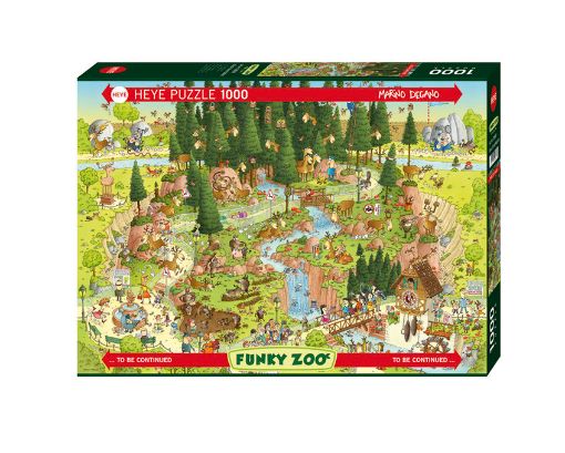 圖片 HEYE  jigsaw puzzles 动物园拼图 1000片 50*70cm