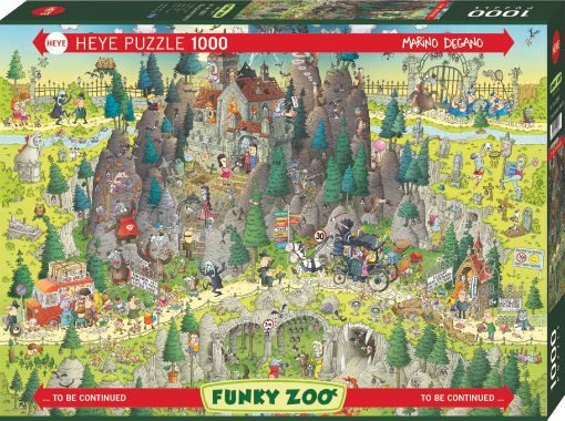 图片  HEYE  jigsaw puzzles 动物园拼图 1000片 50*70cm