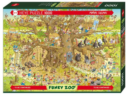圖片 HEYE  jigsaw puzzles 动物园拼图 1000片 50*70cm