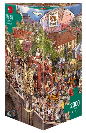 Picture of HEYE  jigsaw puzzles Street Parade 2000 piece 