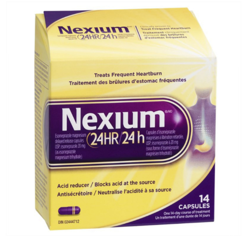 圖片 Nexium 加拿大耐信成人腸胃養護強力胃藥24HR, 20mg -14粒
