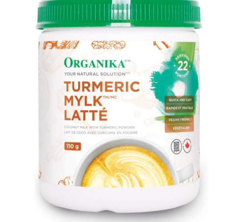 Picture of Organika Turmeric Mylk Latte ( Prebiotic fibre and Turmeric powder blend )- 110g