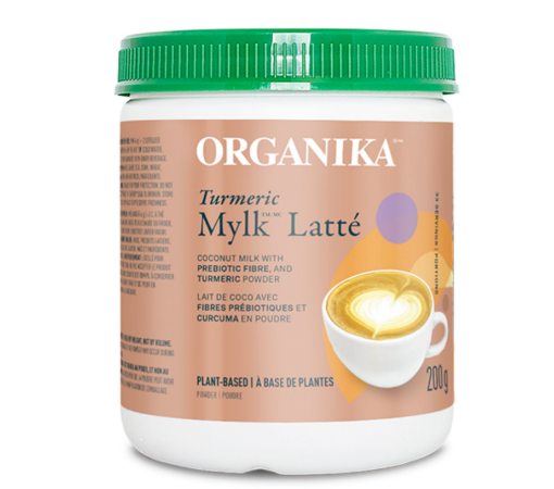 图片  Organika 有机牛奶拿铁 +姜黄和益生元纤维 -200g