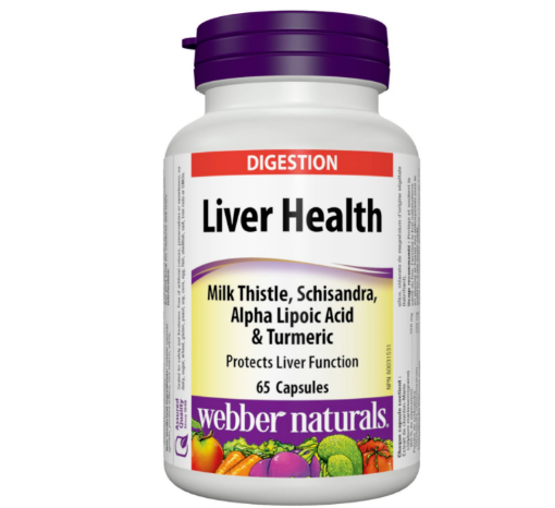 Picture of Webber Naturals Liver Health Milk Thistle 65 Capsules