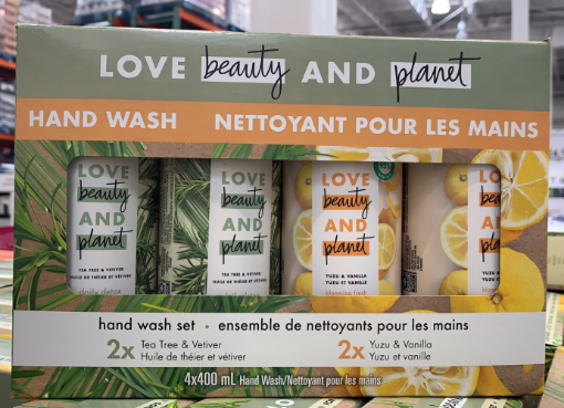 Picture of Love beauty planet hand wash 4x100ml
