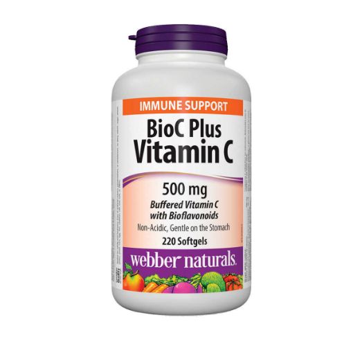 Picture of Webber Naturals BioC Plus Vitamin C 500 mg 220 Softgels