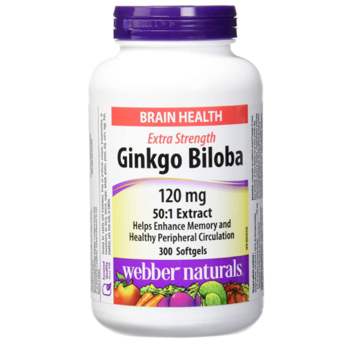 Picture of 【Costco本周特价】Webber Naturals Ginkgo Biloba Softgels 120mg -300 Count