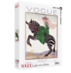 图片  Vogue: Lady on a Zebra 骑斑马的女人 拼图 500片