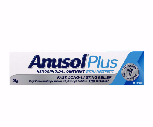 Picture of Anusol Plus Hemorrhoidal Ointment With Anesthetic 30g