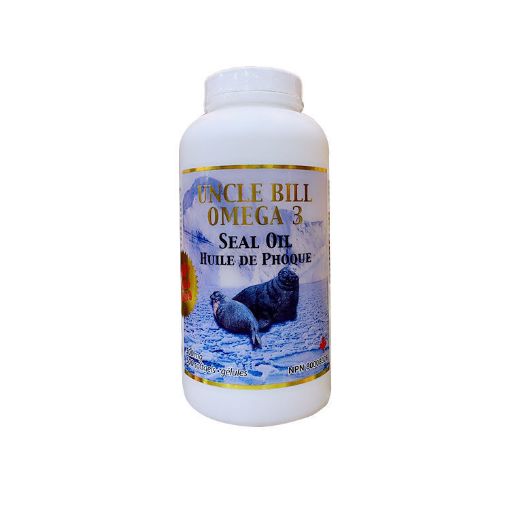 Picture of Bill Natural Source Seal Oil Omega 3 500mg  -500 Softgels