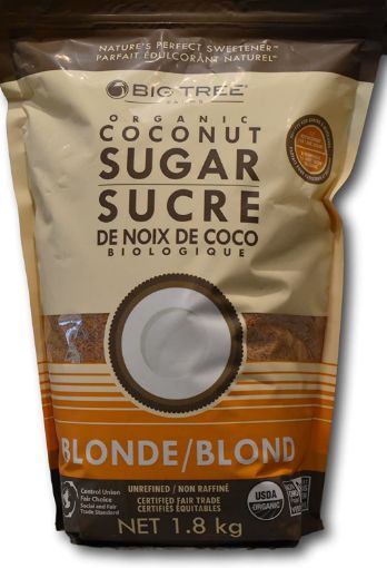 Picture of Big Tree Farms Organic Coconut Sugar - Blond - Unrefined - 1.8 KG