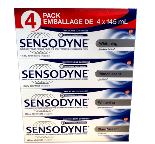 图片  Sensodyne 美白牙膏 4 x 145mL