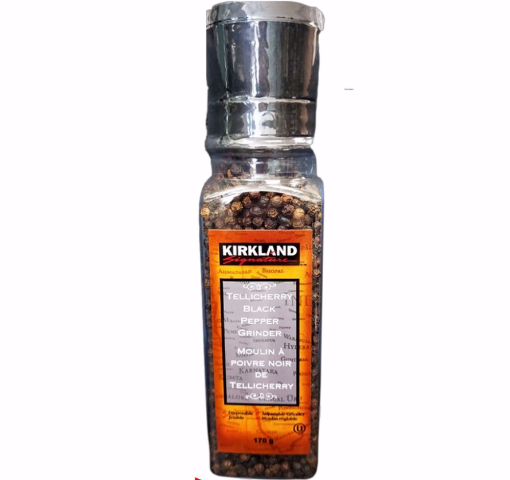 Picture of Kirkland Tellicherry Black Pepper Grinder 178g