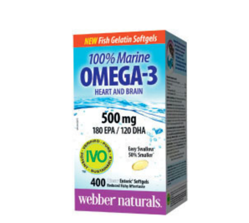 圖片  Webber Naturals 迷你易吞Omega-3 500毫克400粒