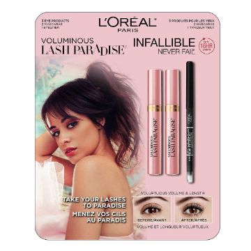 Picture of L’Oréal Lash Paradise Mascara and Infallible Never Fail Liner Set