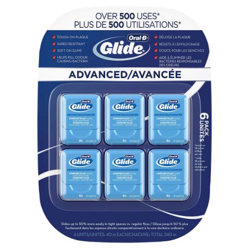 Picture of Oral-B Glide Advanced Multi-Protection Floss, 6 x 40 m