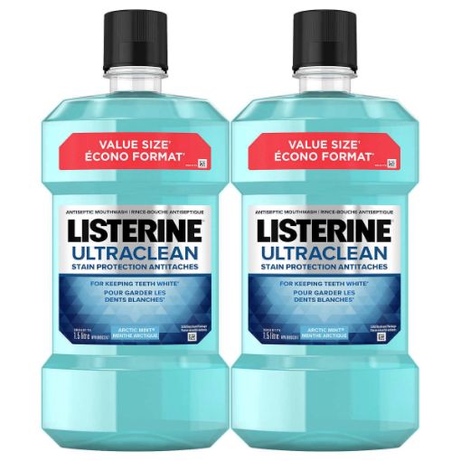 圖片 Listerine Ultraclean 全效護理零度漱口水 2 x 1.5L