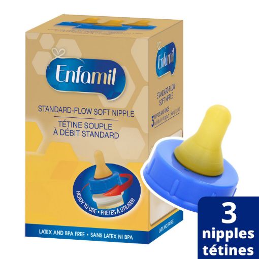 图片  Enfamil Standard-Flow Soft Nipple 59ML 水奶 奶嘴