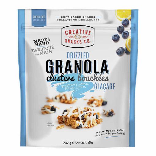 Picture of Creative Snacks Blueberry Lemon Drizzled Granola Clusters, 737 g