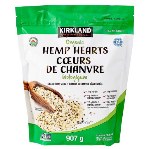 Picture of Kirkland Signature Organic Hemp Hearts 907 g