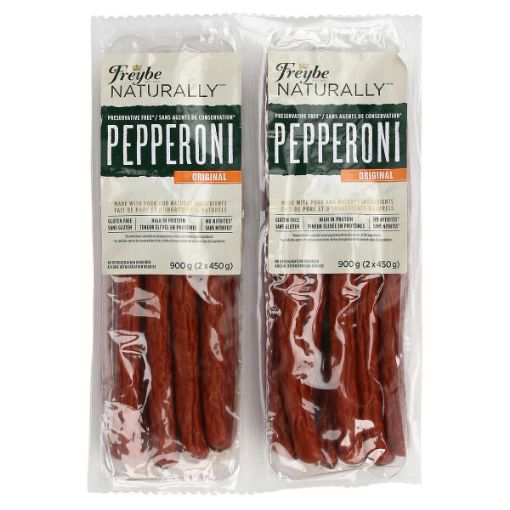 Picture of Freybe Natural Pepperoni, 2 × 450 g
