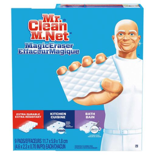 Picture of Mr. Clean Magic Eraser Variety Pack, 9-count Item  9879799