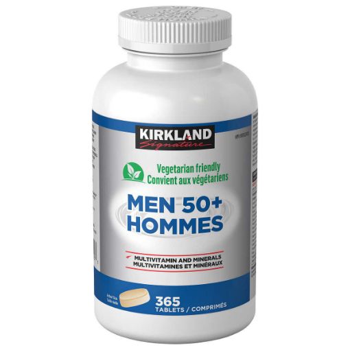 图片  Kirkland 男性老年复合维生素365粒 