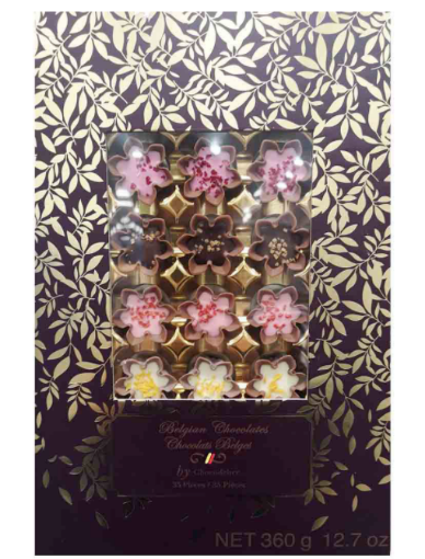 图片  Belgium Chocolate 比利时花瓣巧克力 35块 360g
