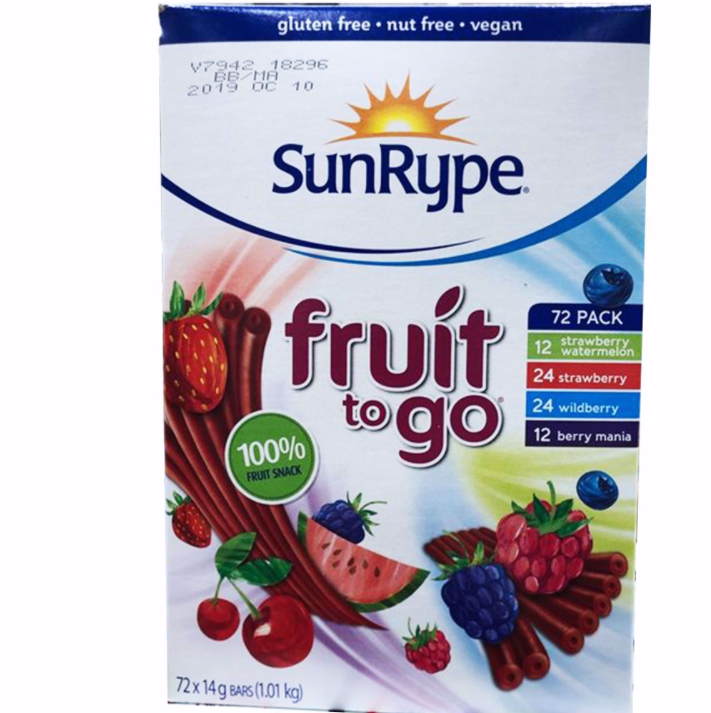 CC Mall 大溫寄物平台 【Costco 本期特价】SunRype Fruit to go 72*14g bars