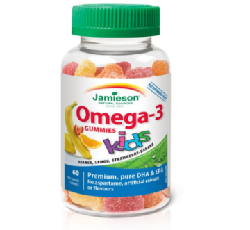 Picture of Jamieson Omega-3 Kids Gummies (EPA and DHA) - 60ea