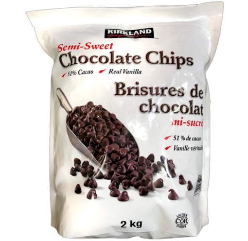 Picture of Kirkland Signature Semi-Sweet Chocolate Chips 2kg