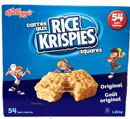 Picture of Kellogg's Rice Krispies Squares Original 54 Bars