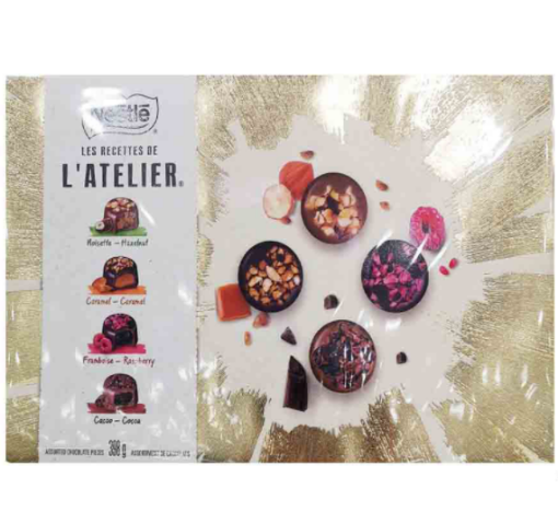 图片  Nestle  L' ATELIER 雀巢 夹心巧克力4种口味 398g/盒