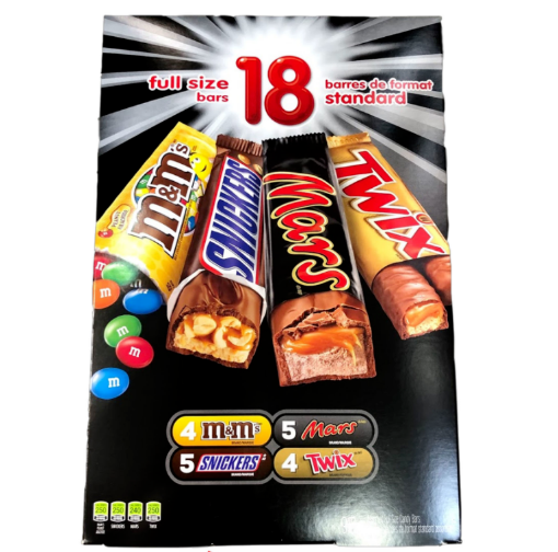 Picture of Mars Variety Full Size 18 Bars 