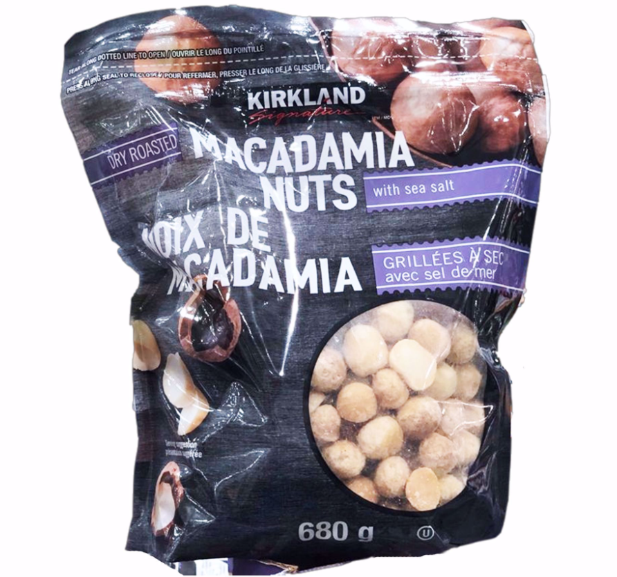 CC Mall 大溫寄物平台 Kirkland Signature Dry Roasted Macadamia Nuts with sea