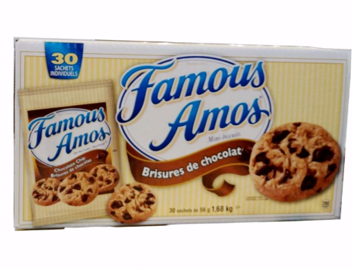 Picture of Famous Amos Chocolate Chip Cookies 30*56g