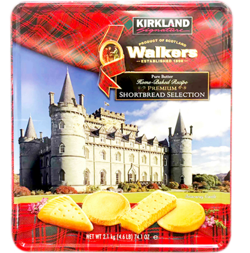 圖片 kirkland walker牛油曲奇苏格兰黄油饼干大礼盒 2.1kg