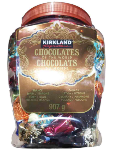 圖片 Kirkland 柯克兰 世界巧克力混合集锦907g
