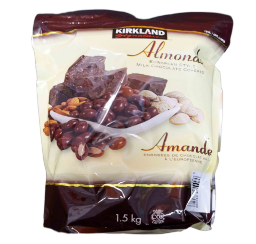 Picture of Kirkland Almonds chocolate 1.5KG