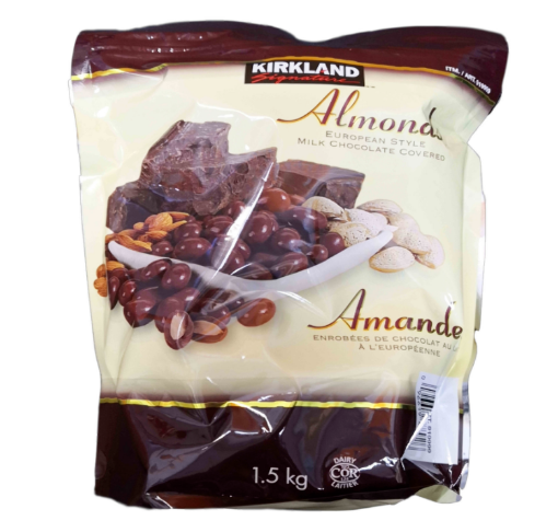 圖片 Kirkland 杏仁夹心牛奶巧克力 1.5KG