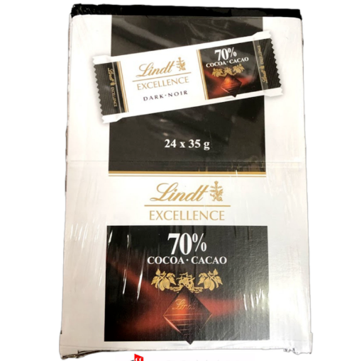 Picture of Lindt Excellence 70% Cocoa 24 x 35g