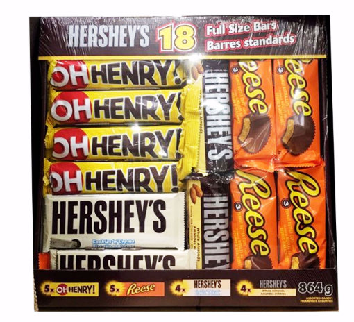 Picture of Hershey's Assorted Bars Pack of 18