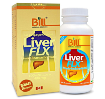 Picture of BILL Natural Sources LiverFLX 400mg -120 Capsules