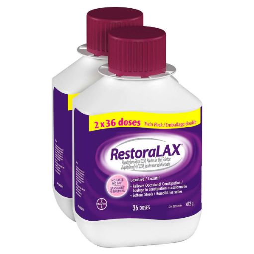 Picture of 【Costco本周特价】RestoraLAX Laxative - 36 Doses, 2-pack