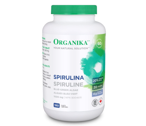 Picture of Organika Spirulina, 180 tabs
