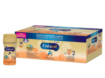 Picture of Enfamil A+ 2 Infant Formula, Ready to Feed Bottles-New Nipple 18x237mL
