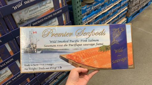 Picture of Premier Seafoods Smoked Pink Salmon 454g
