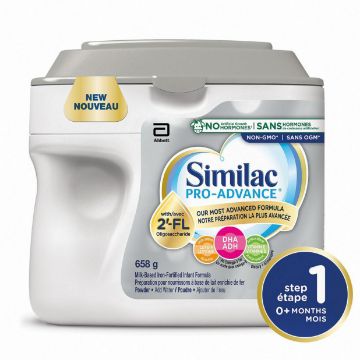 Picture of Similac Pro-Advance® Step 1 Baby Formula, 0+ Months 658g