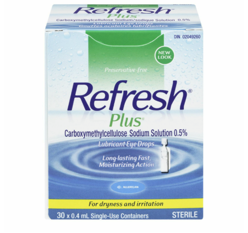 图片  Refresh Plus 亮視润滑保湿眼药水 (独立包装) 30小支